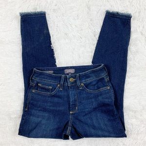 NYDJ New Ami Ankle Skinny Raw Hem Jeans Size 00